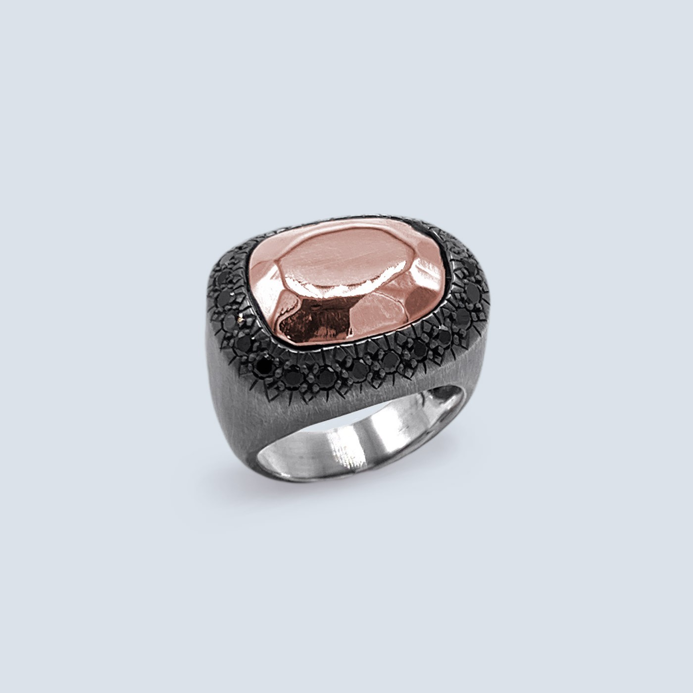 Abstract Stone Ring